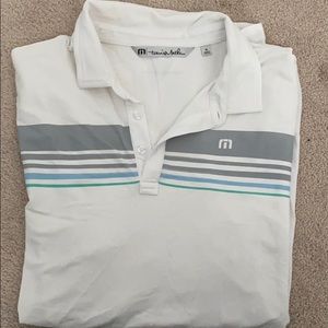 Travis Matthew Barefoot Golf Clue golf shirt